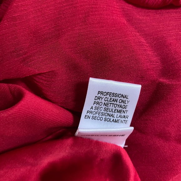 BCBG Max Azria Red Cocktail Dress - Picture 7 of 8